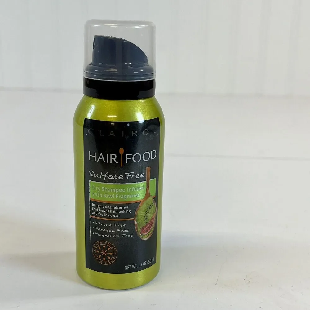 Clairol Hair Dry‎ Shampoo With Kiwi Fragrance Sulfate Free Spray 1.7oz Travel SZ